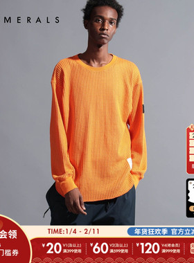 Numerals 卫衣男2025冬季新款运动休闲风印花圆领长袖上衣576887