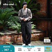 and 棉质休闲宽松背带裤 ...NKJ牛仔裤 新款 496309 男2026春季 niko