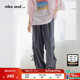 and 薄款 ...休闲裤 niko 女2025年夏季 新款 淡人休闲日系裤 子141065