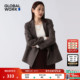 通勤西装 GLOBAL 587828 新款 气质纯色修身 WORK 外套女2025冬季