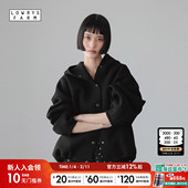 FARM外套女2026春季 新款 挺阔短款 LOWRYS 针织连帽夹克衫 640878