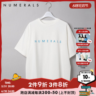 新款 圆领城市运动风logo短袖 T恤男2023年夏季 NUMERALS 178386