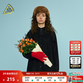 新款 SEE 小清新荷叶边日系上衣249515 PIZZA衬衫 女冬季 YOU