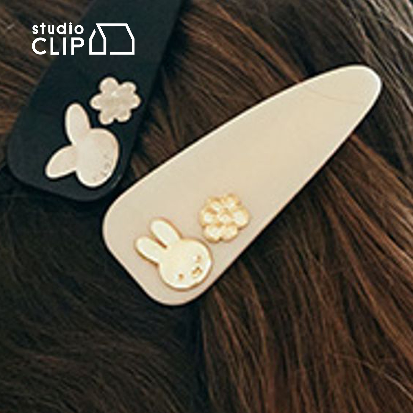 studio CLIP Miffy联名2025新款简约潮流创意卡通发夹574724
