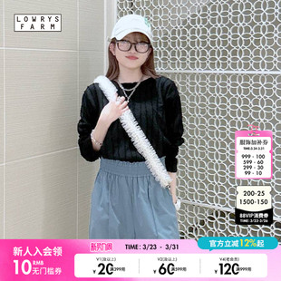 休闲纯色通勤打底衫 女2026春季 上衣102891 FARM毛针织衫 LOWRYS