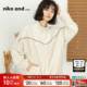 ...短外套女2026春季 niko and 休闲反毛绒简约宽松上衣133850