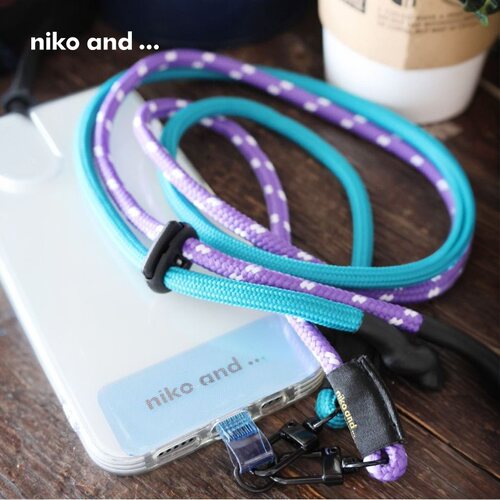 niko and ...挂绳2025新款简约流行工作证防丢多用挂绳450647