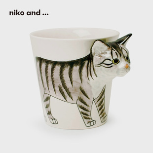 niko ...马克杯动物卡通生日礼物咖啡杯日系杯子277692 and