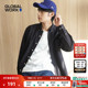 翻领休闲简约日系长袖 GLOBAL 上衣147192 男冬季 新款 WORK 衬衫