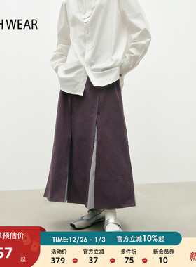 BUCH WEAR半身裙女2026春季时尚宽松日系休闲裙子326311