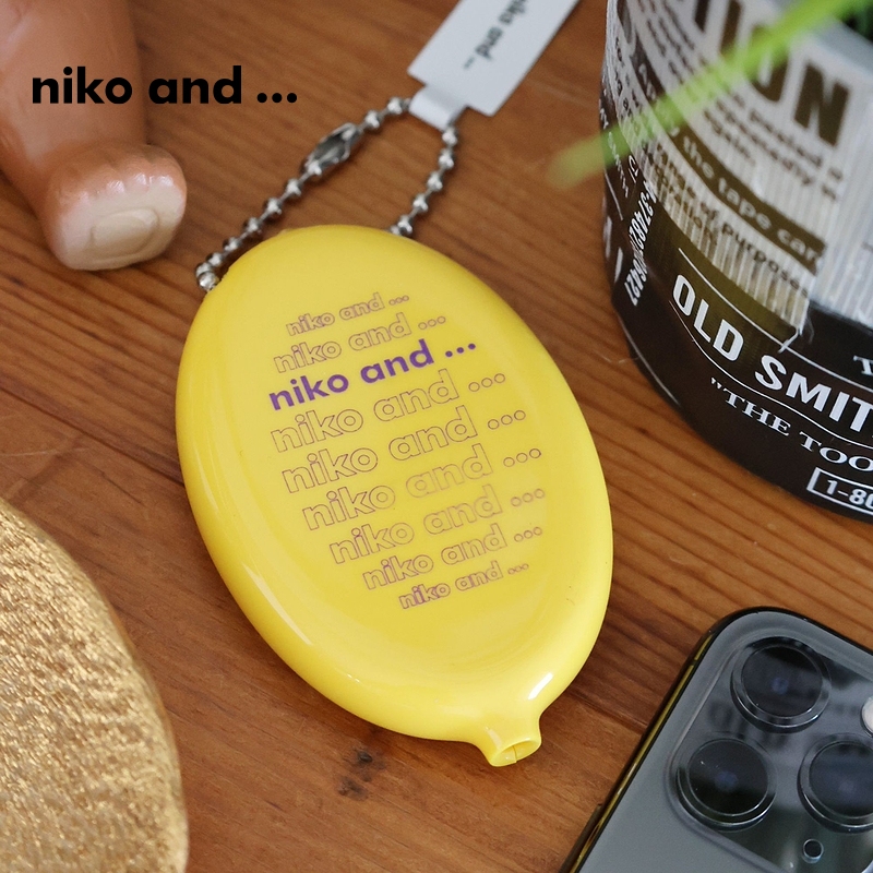 nikoand钥匙链日系果冻可爱挂件