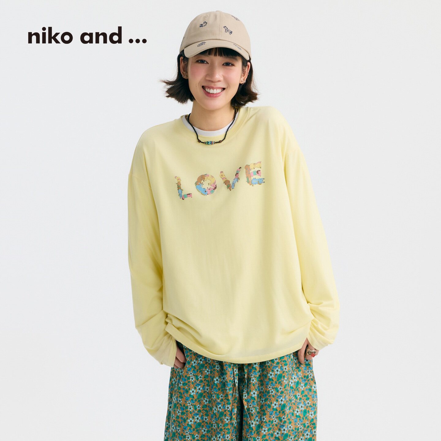 【博主同款】niko and ...T恤女[十五]26夏小马印花