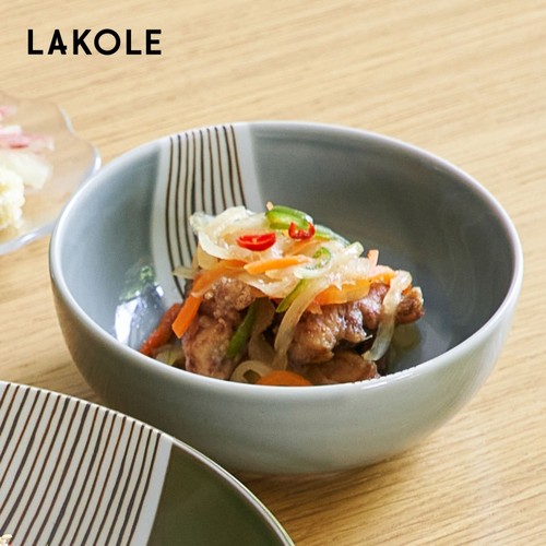 LAKOLE 碗2025新款轻奢碗高颜值家用餐厅吃饭甜品碗餐具704295