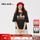 and ...T恤女25春季 时尚 niko 动物印花日系简约短袖 143198