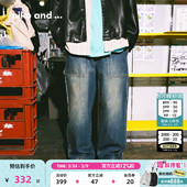 and 复古潮酷棉质长裤 ...NKJ牛仔裤 新款 611894 男2026春季 niko
