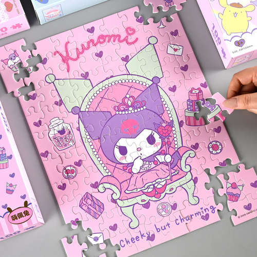 【全套6款】三丽鸥100片拼图