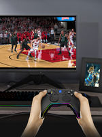 DOBE keyboard, mouse and gamepad dual-mode Hall trigger support PC keyboard, mouse and gamepad game controller Bluetooth 2.4G wired three-mode connection with vibration touchpad macro definition continuous firing thumbnail 3