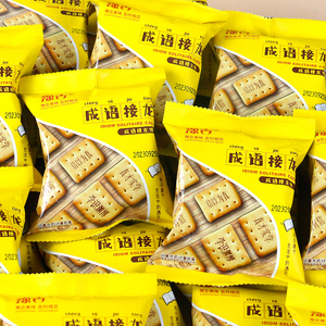 豫吉成语接龙趣味饼干500g香脆饼干糕点心好吃的休闲办公零食小吃