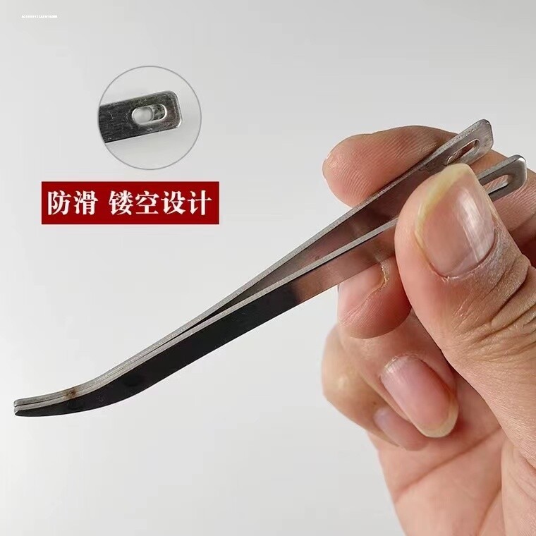 针拔子不锈钢针拔针器拉针器家用老式针绣针夹子手工纳鞋针钳鞋垫