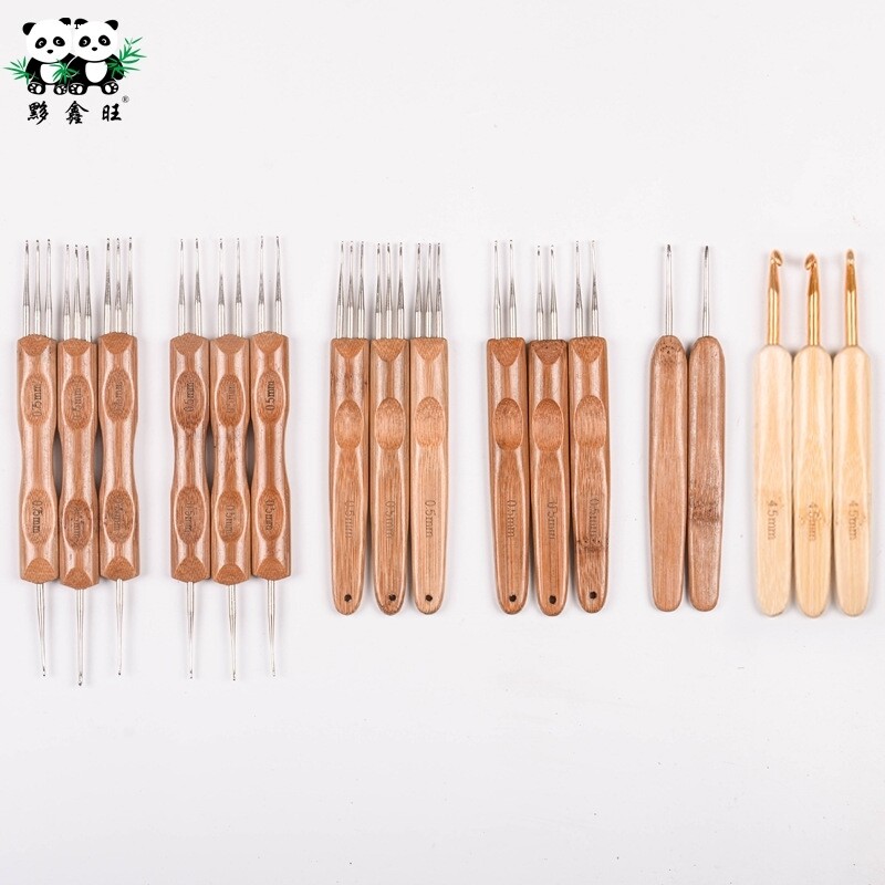 脏辫钩针教学接发工具全套雷鬼脏辫神器小脏辫器双头勾针套装手工