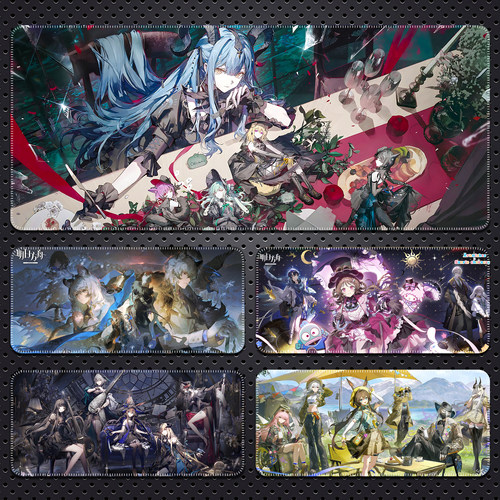 明日方舟鼠标垫大号mujica阿米娅初雪魔王办公电竞键盘垫书桌垫