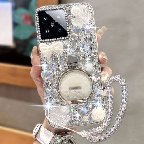 高端奢华镶钻手机壳，不掉钻，不发黄