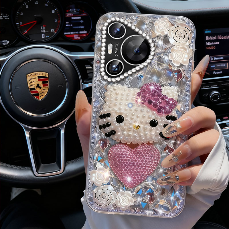 高端奢华镶钻手机壳，不掉钻，不发黄
