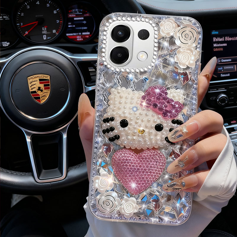 高端奢华镶钻手机壳，不掉钻，不发黄