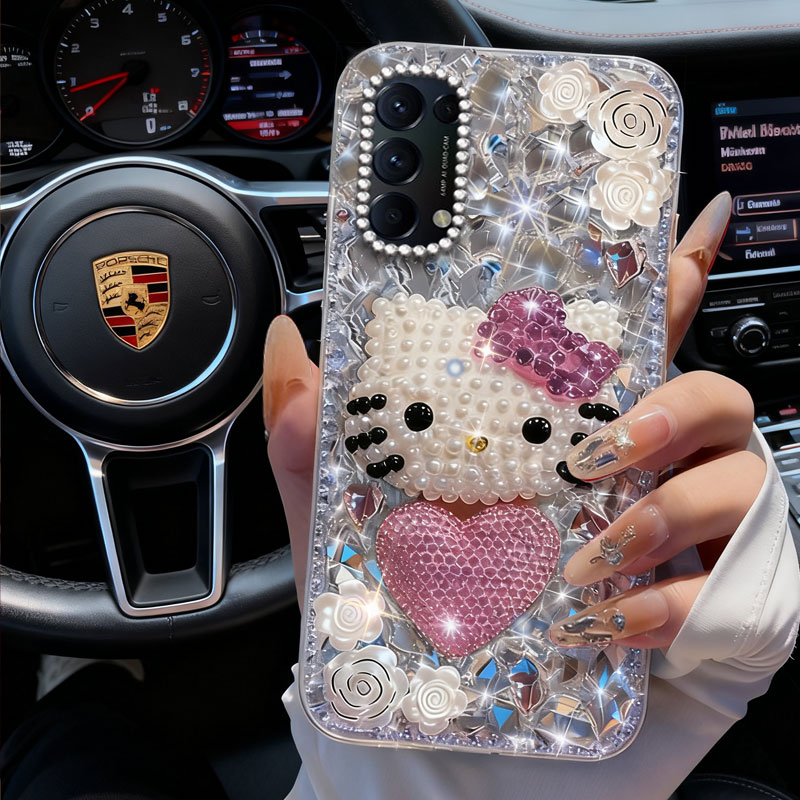 高端奢华镶钻手机壳，不掉钻，不发黄