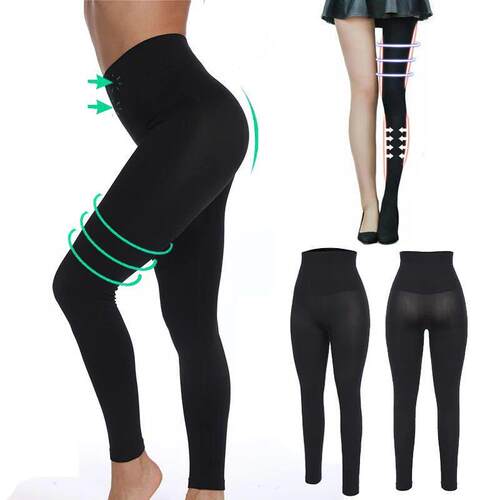 Shapewear Anti Cellulite Compression Women Leggings Leg Slim