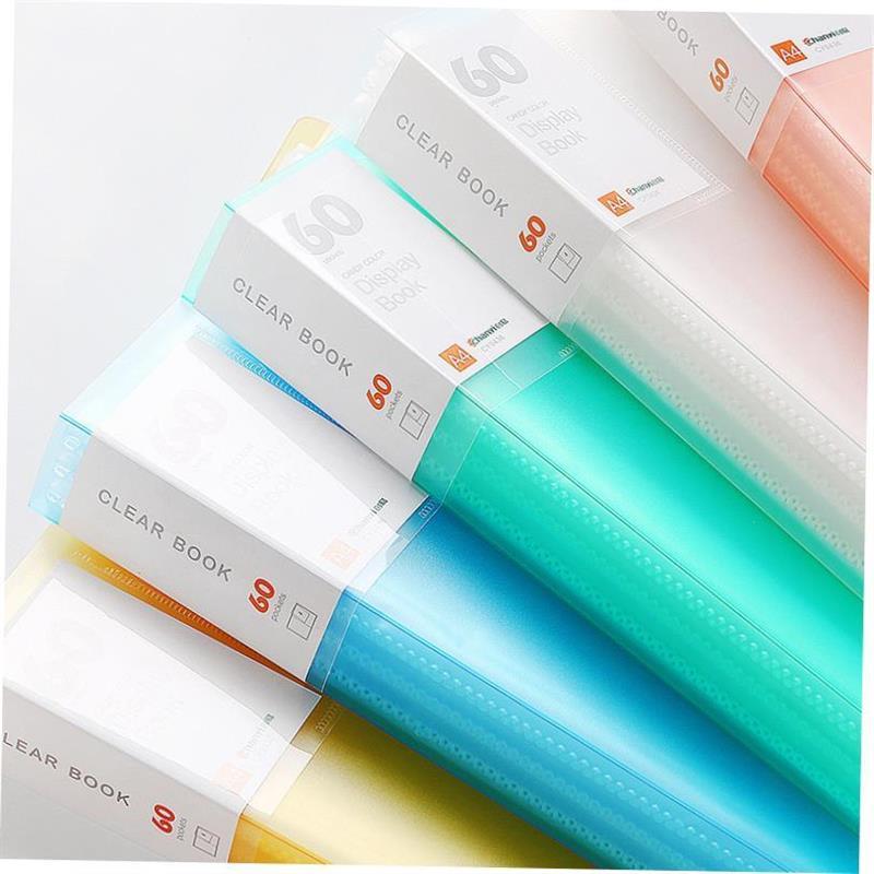 a4 clear book display file文件夹 document folders 资料夹透明