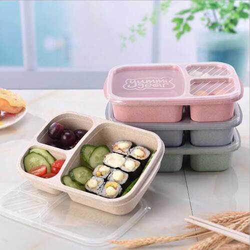 Bento Lunch Box Picnic Fruit Food Container Storage Boxes