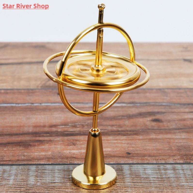 Creative Scientific Learning Metal Finger Gyroscope Gyro Top