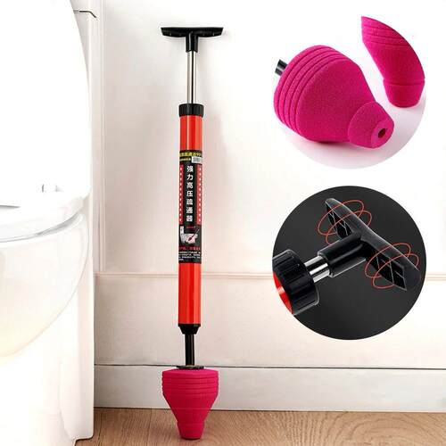 Unblock Toilet High Pressure One Shot Toilet Pipe Plunger Cl