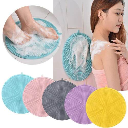 Silicone Lazy Person Rubbing Back Artifact Bath Towel Massag