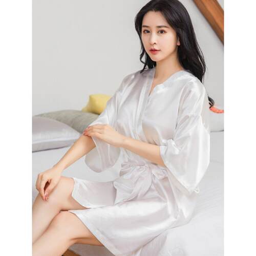 Imitation silk sexy women