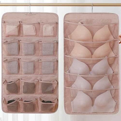 underwear storage hanging bag wardrobe storage artifact bag