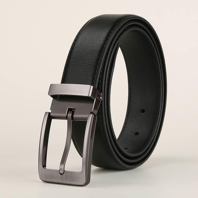 Mens Waist Belt Men Belts Leather Man For Jeans Black Male1