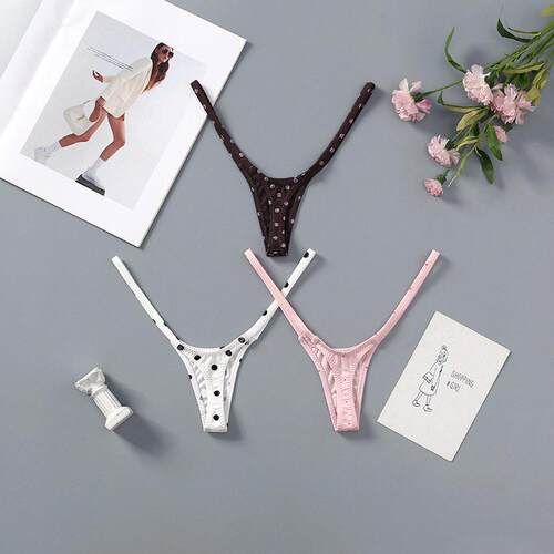 Sexy Sports Panties Ms Underpants Seamless Thong String 内裤
