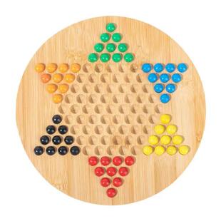 Chinese Checkers Board Game Chinese Wood Board Hexagonal Che