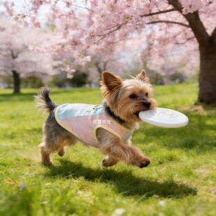 狗狗春款衣服2026新款约克夏春夏防脏小型犬宠物高颜值薄款外出