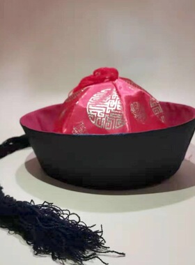 夏季王爷帽太监帽古装公公帽子