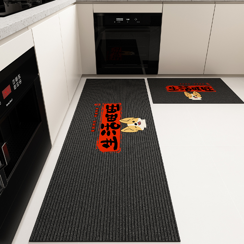 卡通可爱厨房硅藻泥吸水防滑地垫