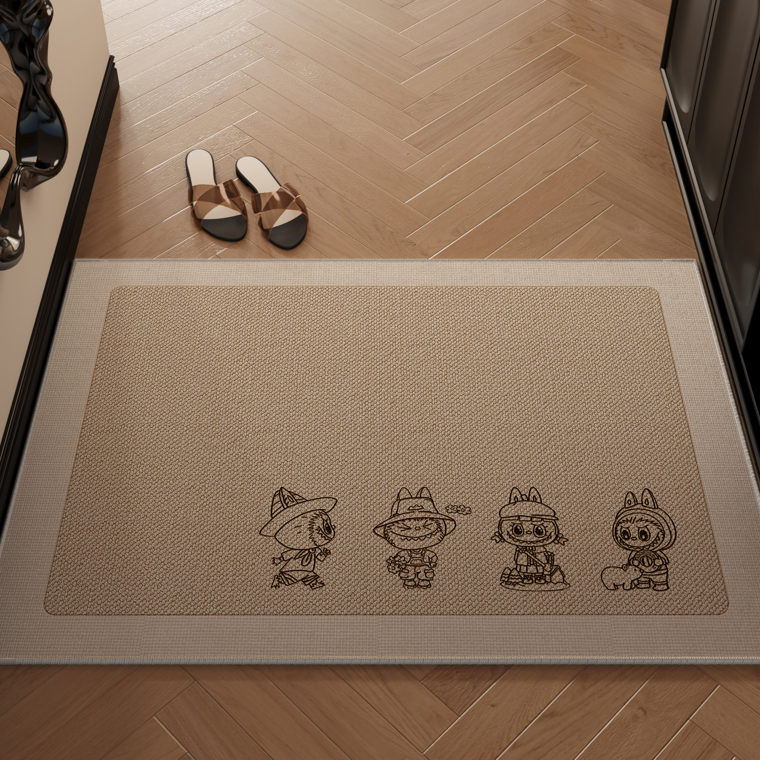 入户门地垫防水防滑门口地毯