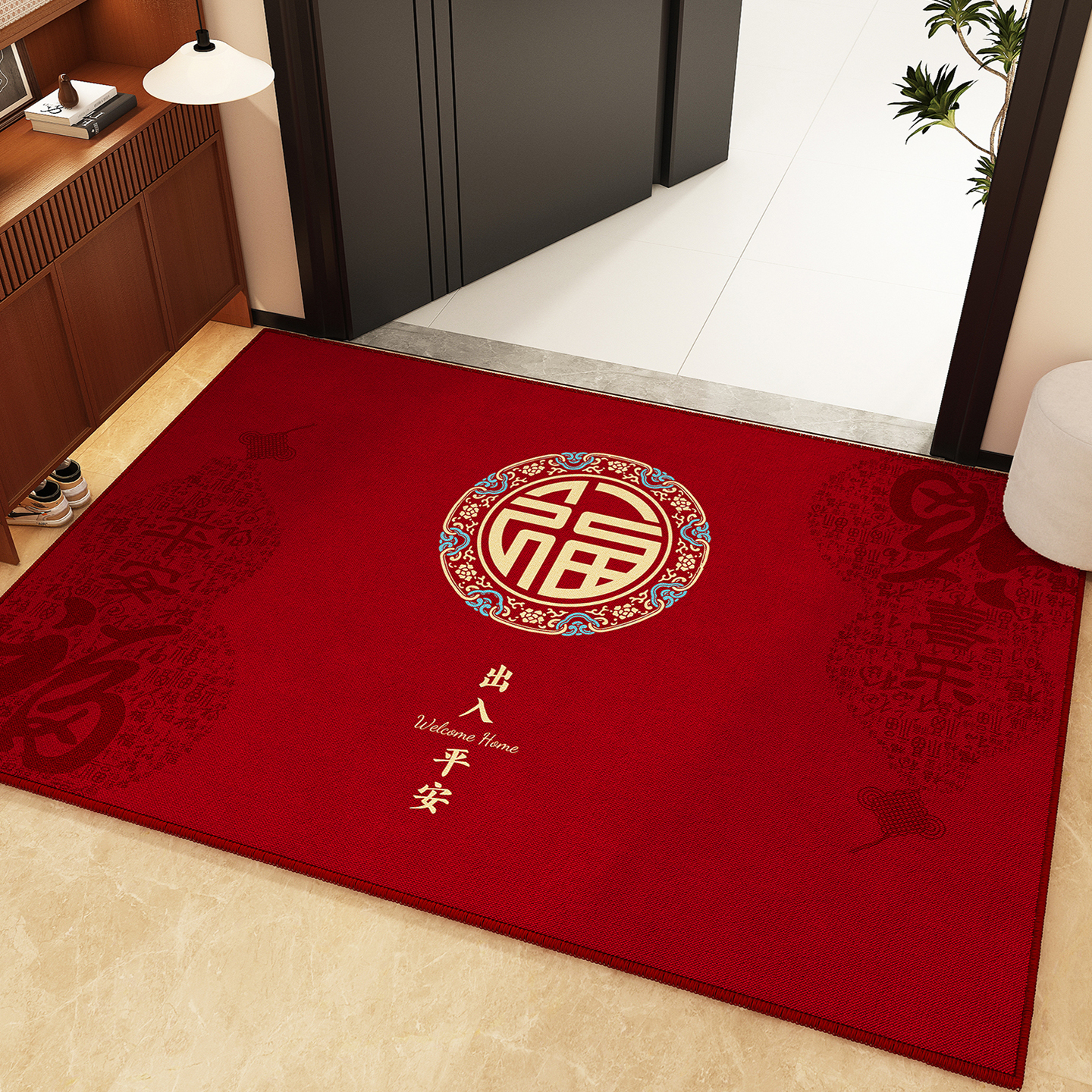 【升级款】臻丝钻绒乔迁入户地垫