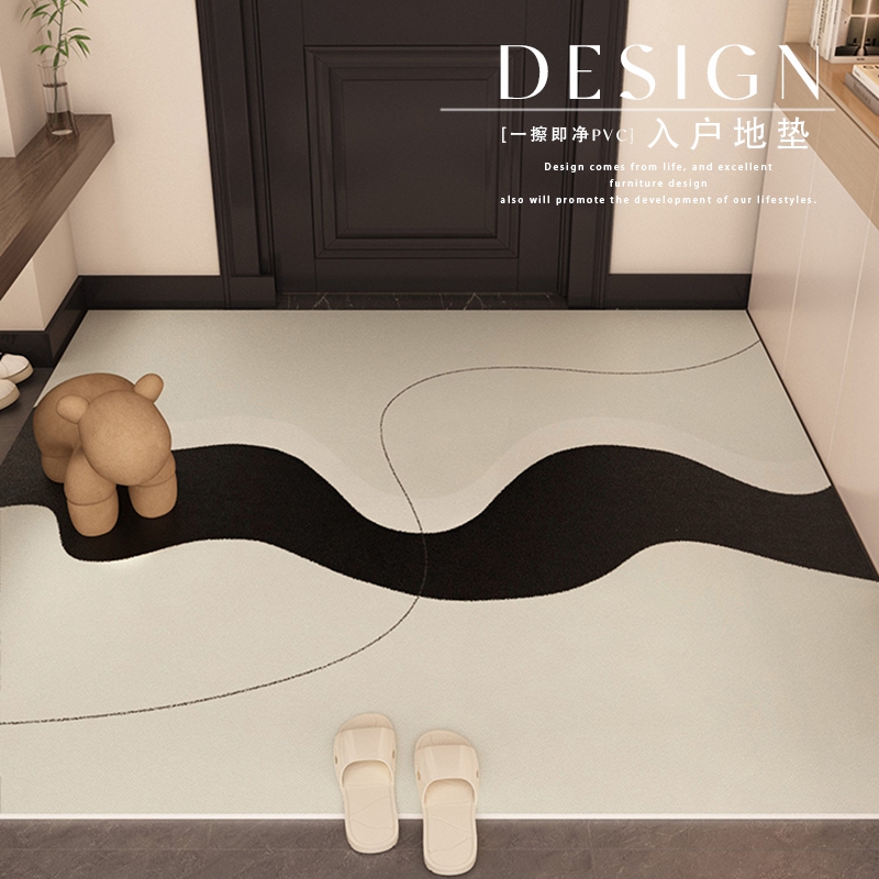 简约入户门地垫可擦免洗防污耐脏