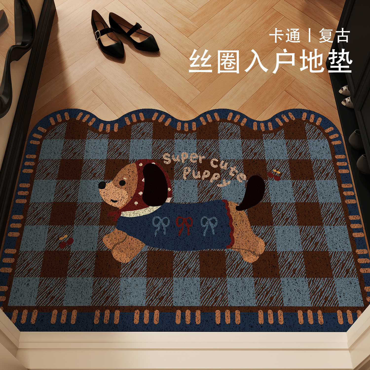 中古入户门垫丝圈地垫刮泥蹭土