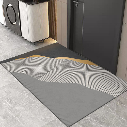 门口入户门地垫轻奢简约现代地毯门垫进门pvc可擦免洗耐脏可裁剪