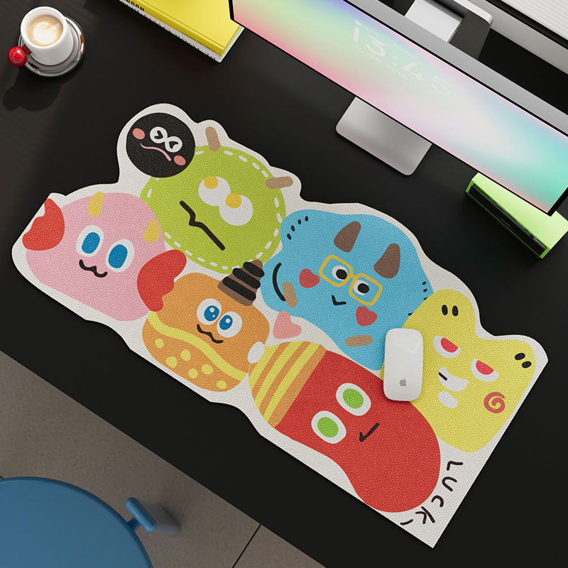 办公桌垫电脑鼠标垫一擦即净皮革