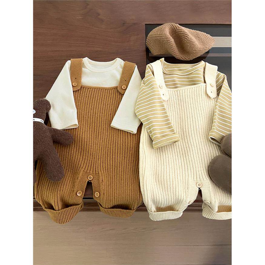 婴儿秋冬季衣服新款男童